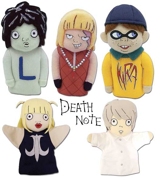 Fantoches e Dedoches do Mangá Death Note « Blog de Brinquedo