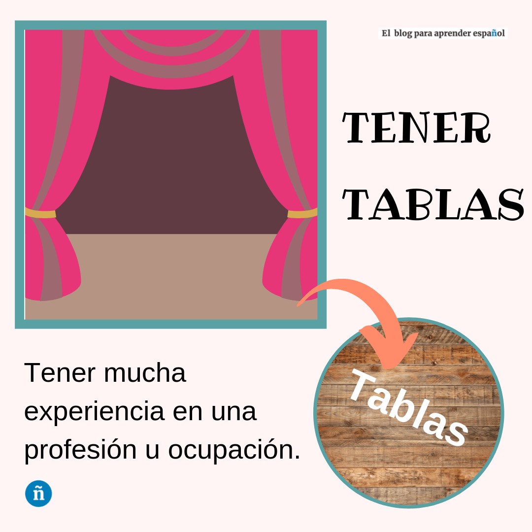 TENER TABLAS ORIGEN, SIGNIFICADO Y EJEMPLOS