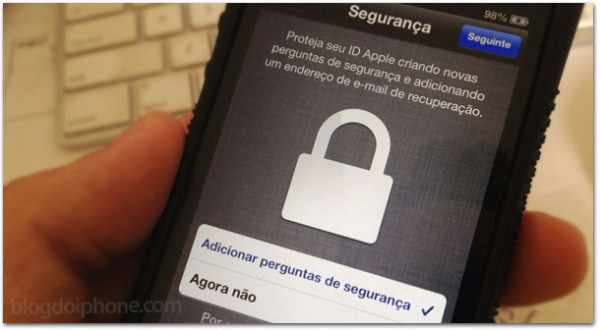 [MANUAL BDI] Como redefinir suas perguntas de segurança do ID Apple