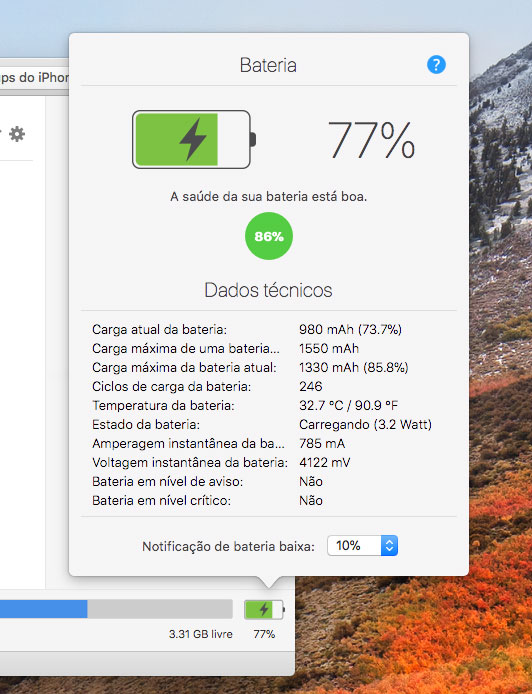 Como descobrir o estado da bateria do seu iPhone » Blog do iPhone
