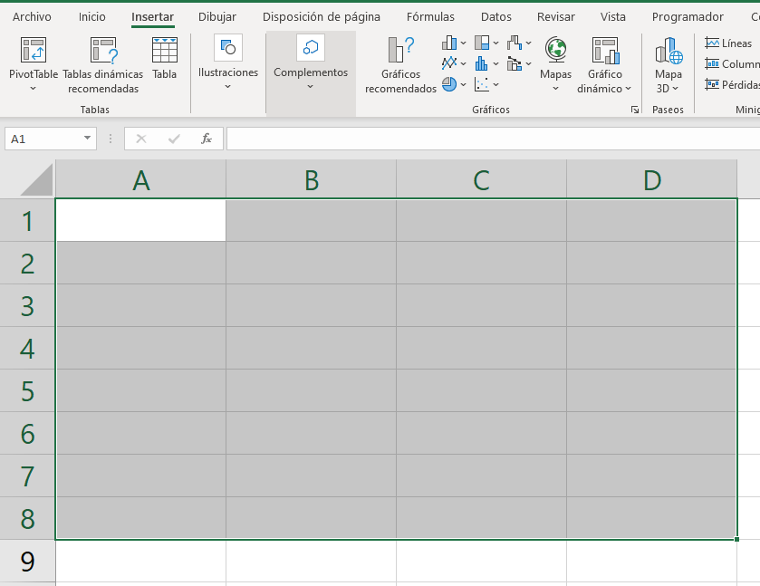 como hacer una tabla de datos en excel paso a paso