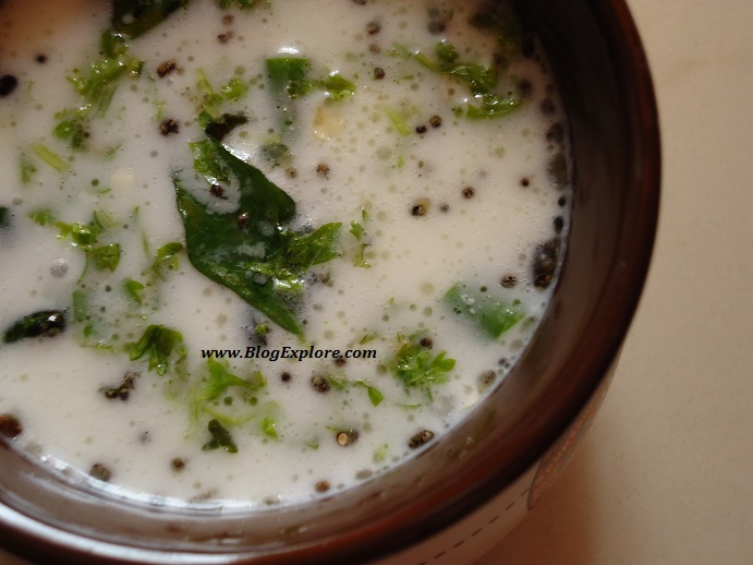 Simple Spiced Buttermilk (Moru) Indian Recipes Blogexplore