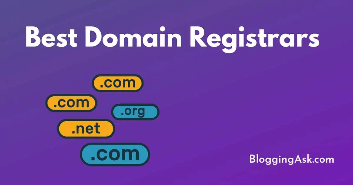 7 Best Domain Registrars Of 2024 [3 Is My Favorite]