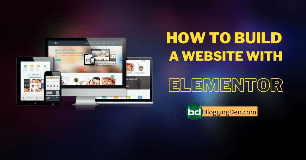 How to make a WordPress website with Elementor Page Builder?