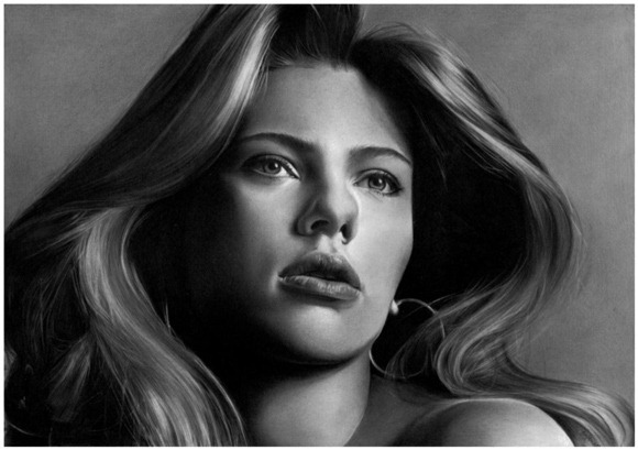 45 Realistic Colored and Black and White Pencil Portrait