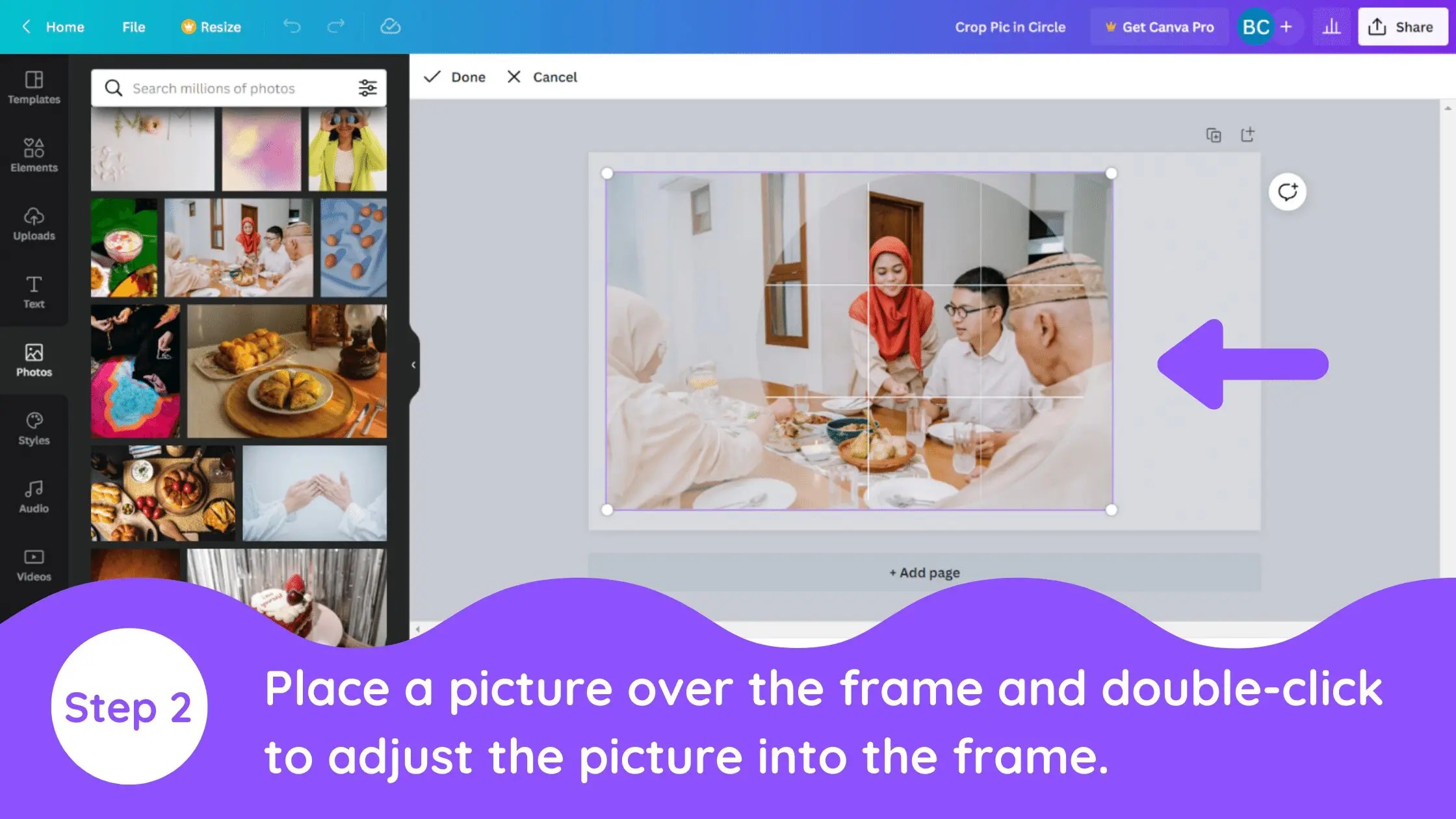 How to Crop a Picture into a Circle in Canva Blogging Guide