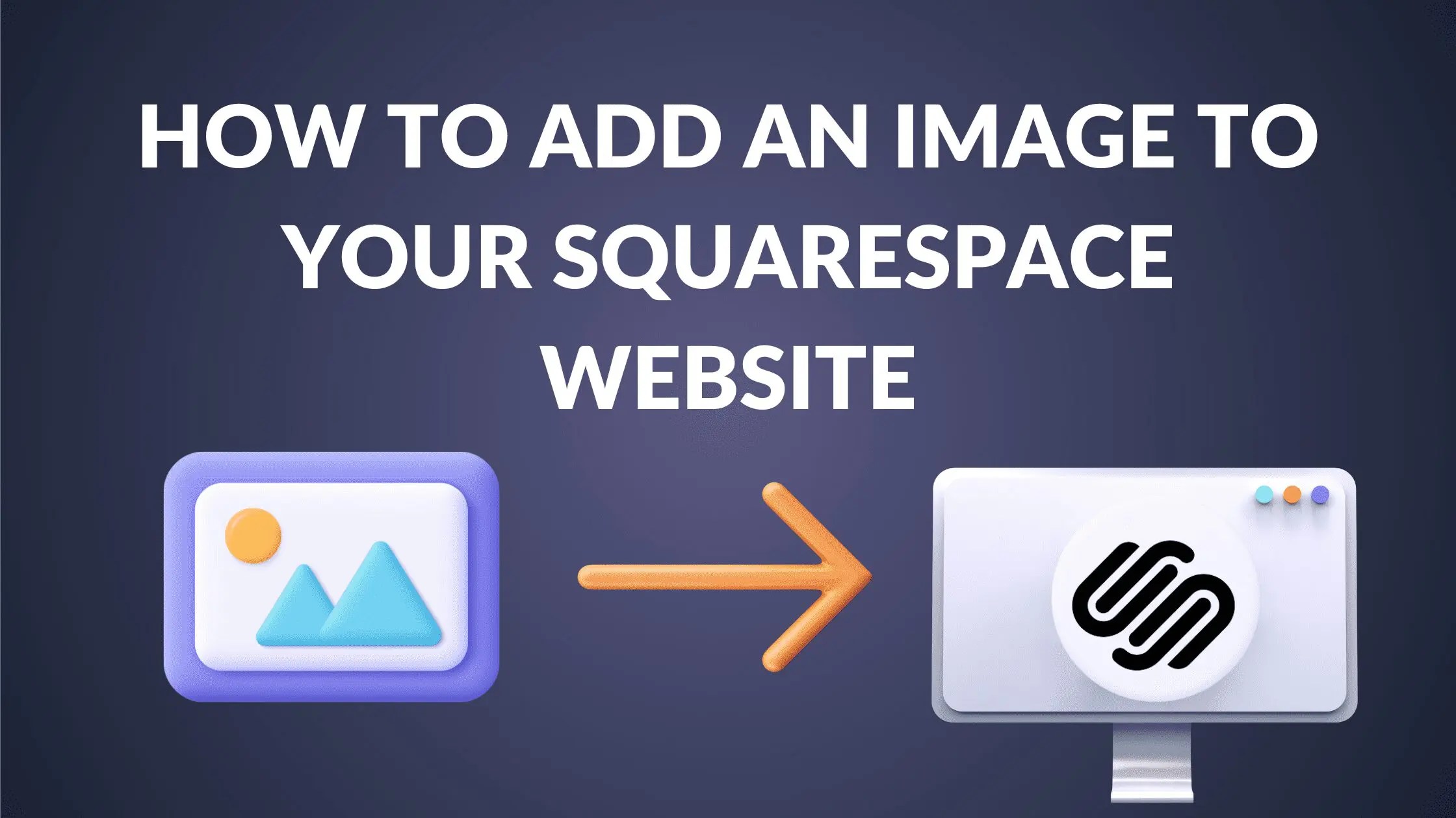 How to Add an Image to Your Squarespace site Blogging Guide
