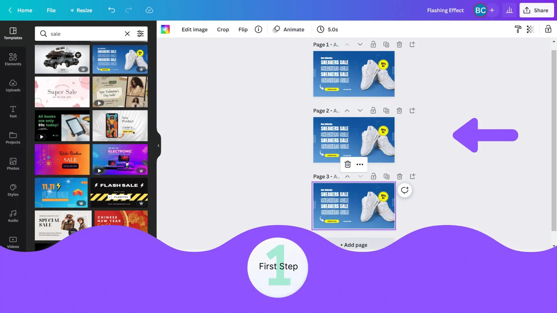 How to Create Flashing Text in Canva Blogging Guide