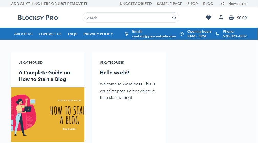 How To Easily Create Headers With Blocksy Header Builder?