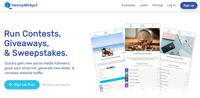 Sweepwidget Review 2022: Social Media Contests Made Easy