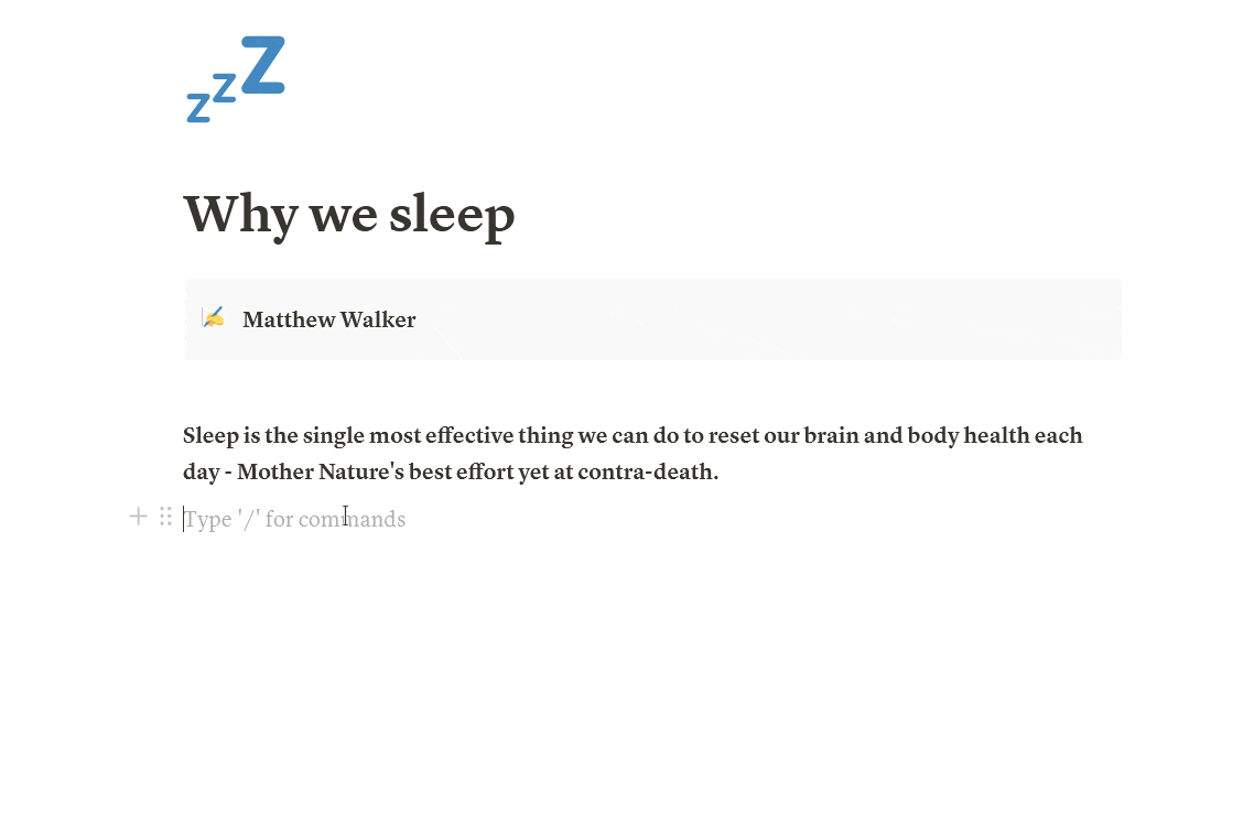 How to Divide Page Vertically in Notion?