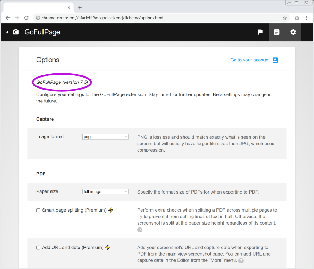 How to Ensure Your GoFullPage Version is UptoDate GoFullPage Blog