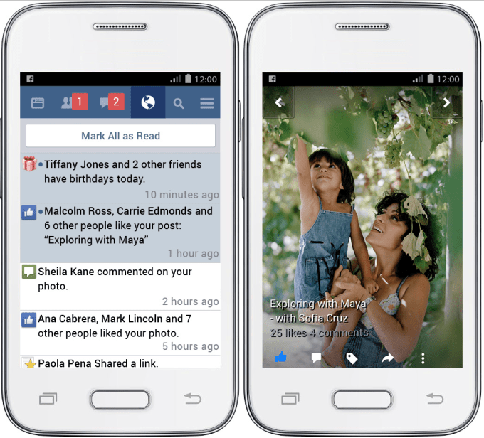 Facebook Lite for Android Comes to the Developed World