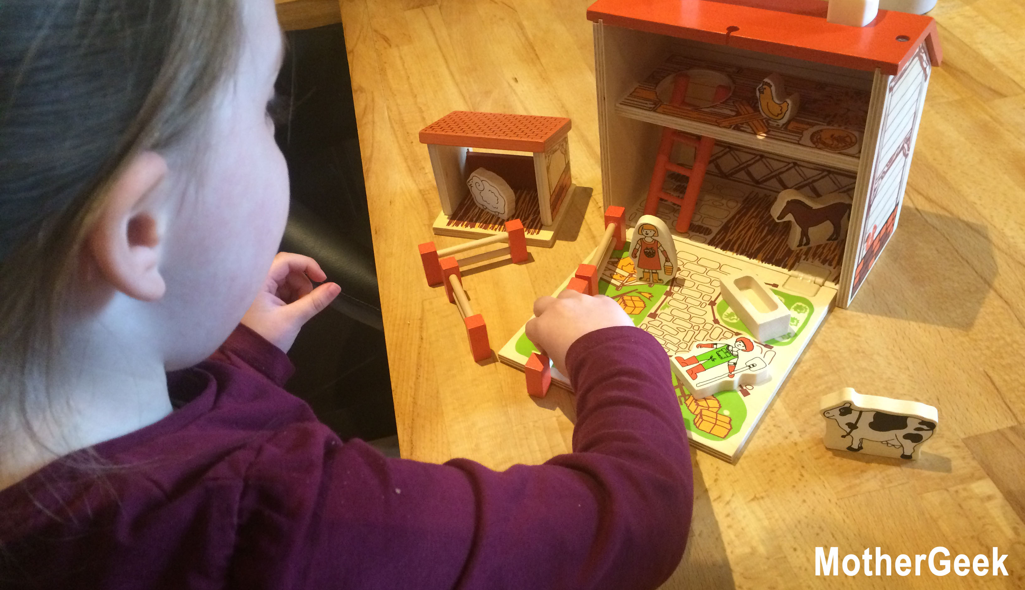 Casdon Woodplay Barn 1 Honest Review MotherGeek UK Family