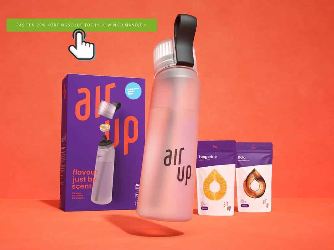 Kortingscode Air up juli Blog lifestyle