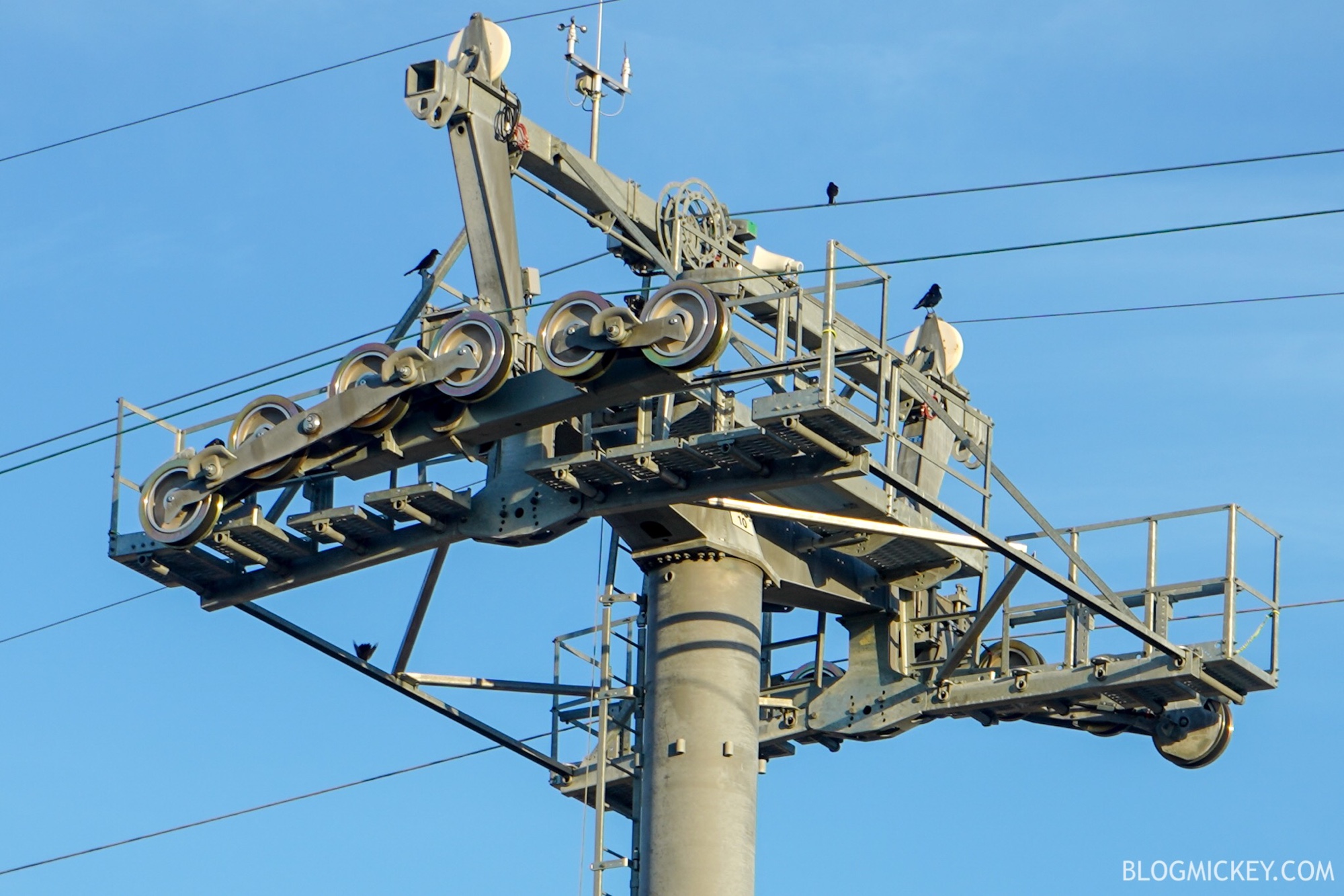PHOTOS First Look at Cable Installation of Disney Skyliner Gondola