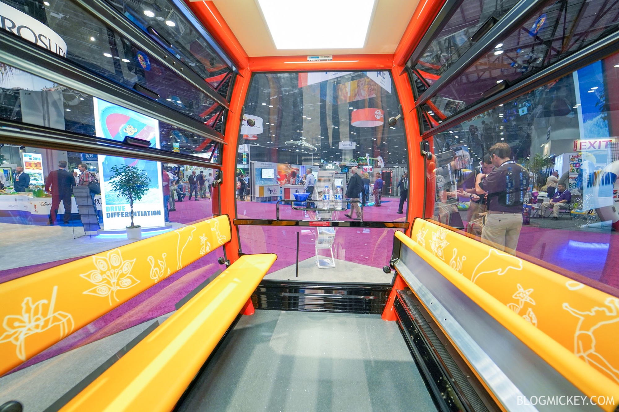 PHOTOS Disney Skyliner Manufacturer Shows Off Gondola Model at IAAPA