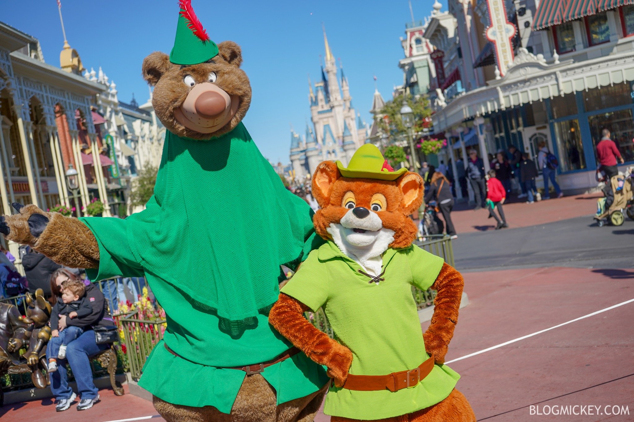 PHOTOS Robin Hood Meet and Greet for Mickey and Minnie's Surprise Celebration