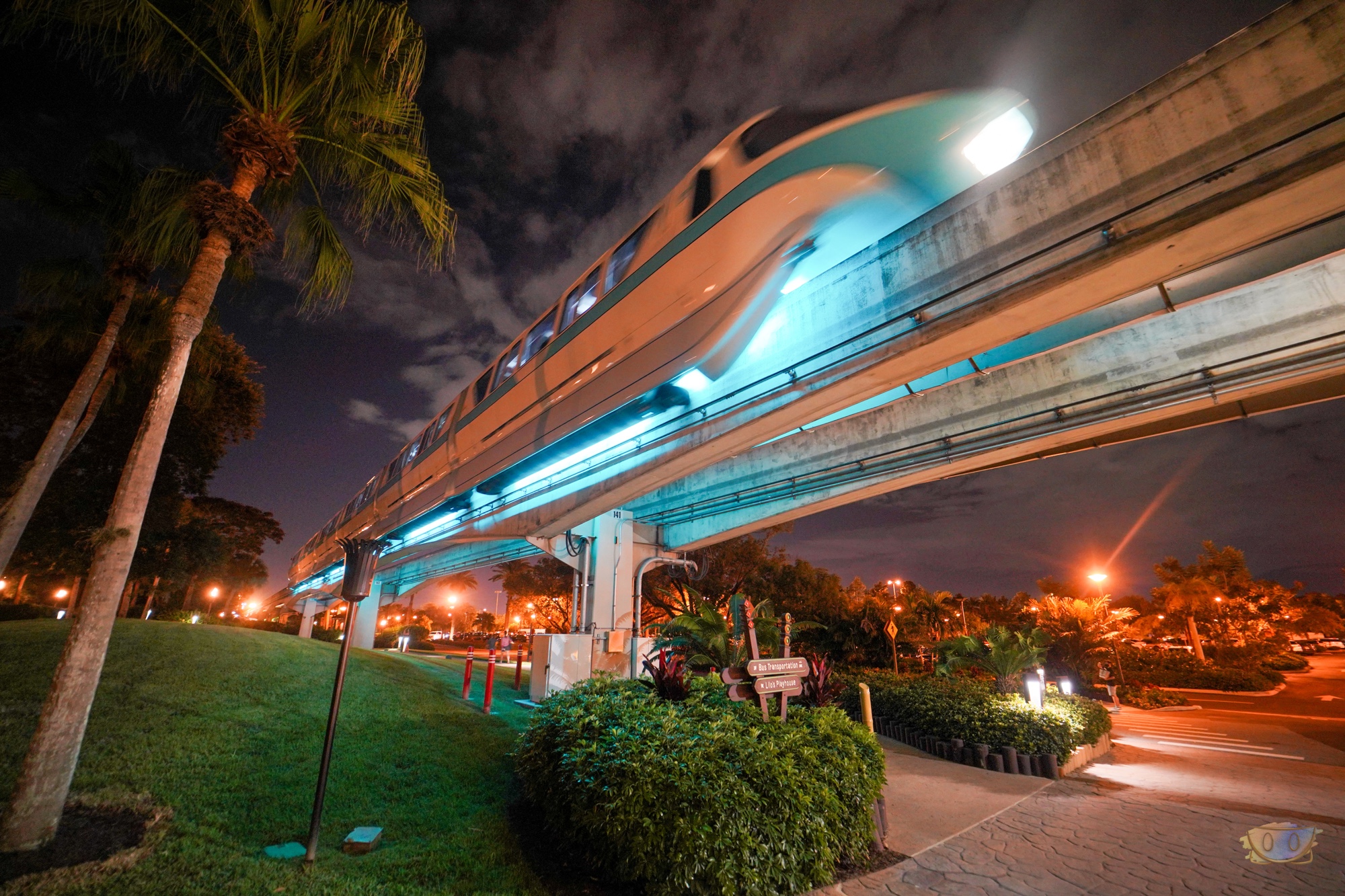 Glowing Monorails Debut for Walt Disney World’s 50th Anniversary