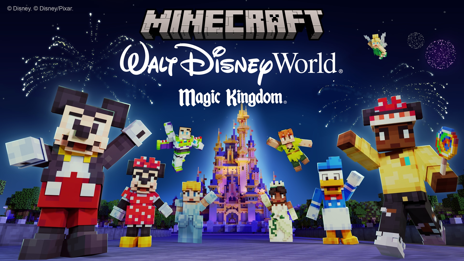 Walt Disney World Comes to Minecraft