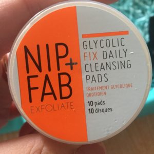 Nip + Fab glycol fix cleansing pads