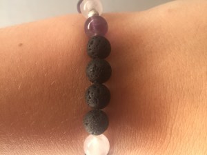 Essential oil jewellery bracelet