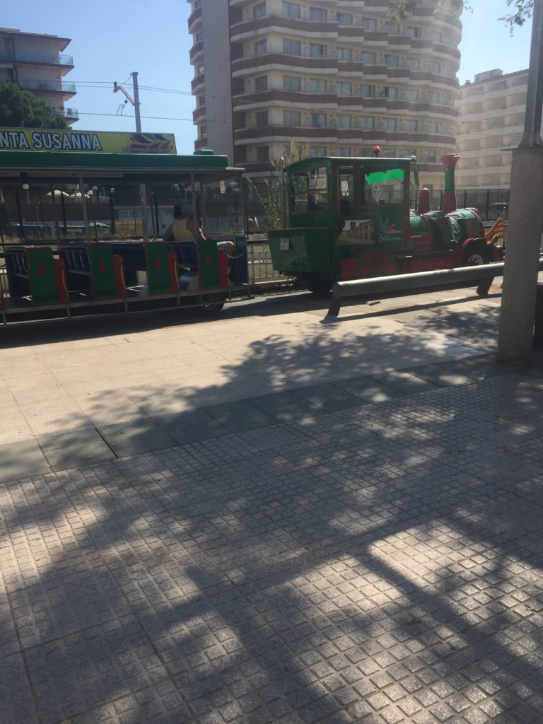 Little train Santa Susanna