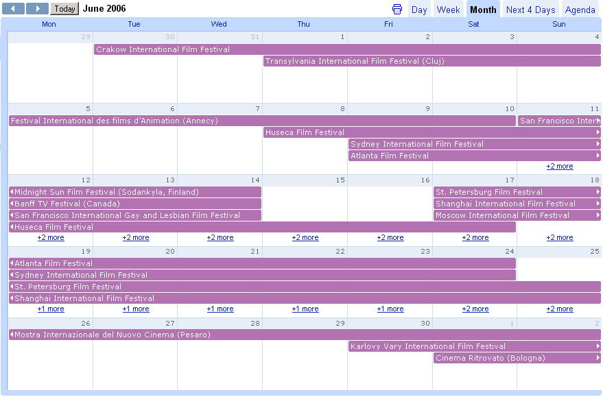 Interesting Google Calendars