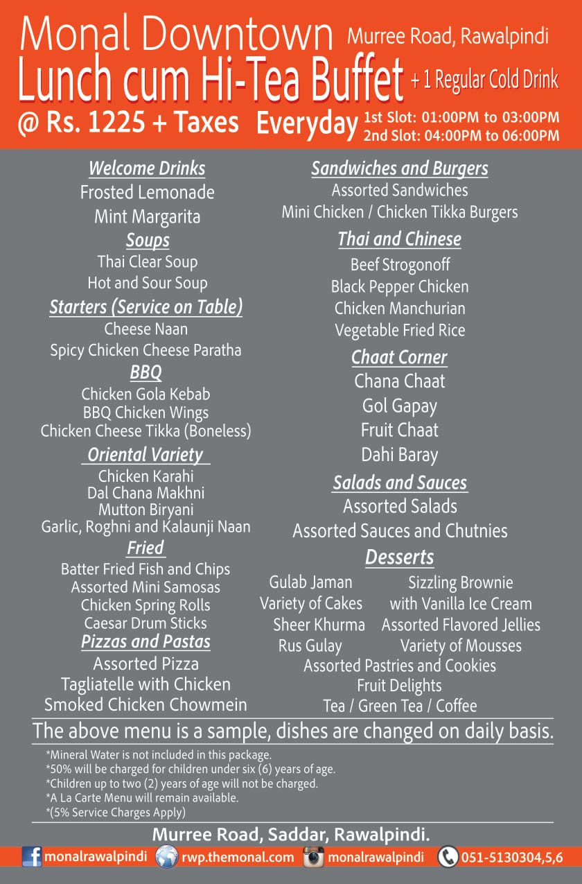 10 Piquant Hi Teas in Rawalpindi You Can Visit in 2022