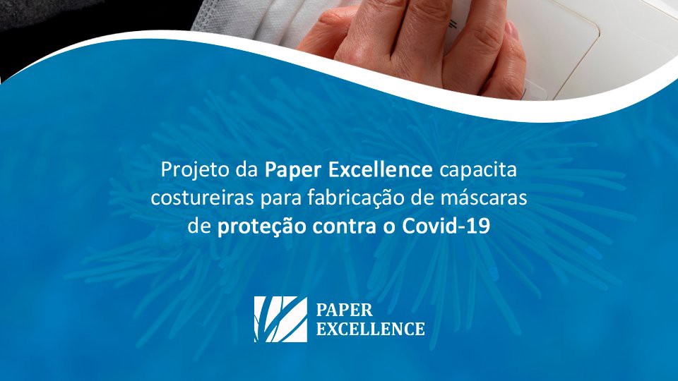 Projeto da Paper Excellence capacita costureiras para fabricação de