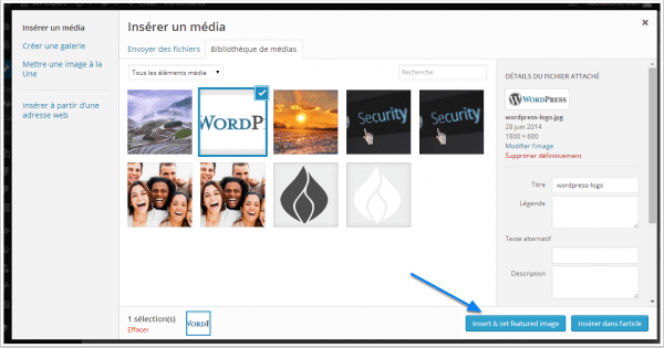 Quel Site Essayer Avant Payer Après Comment insérer rapidement une image à la une sur WordPress