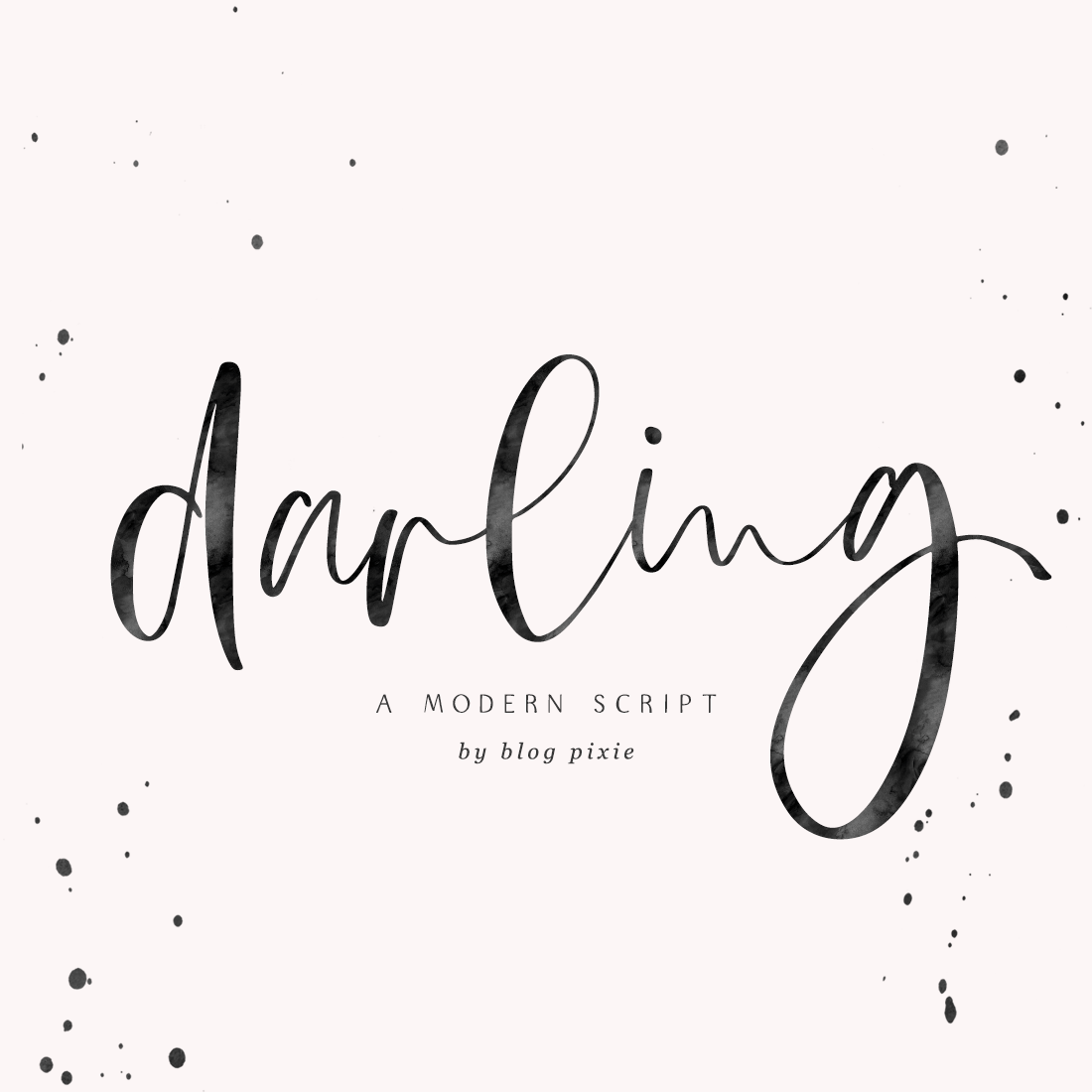 Darling Script Font ⋆ Blog Pixie