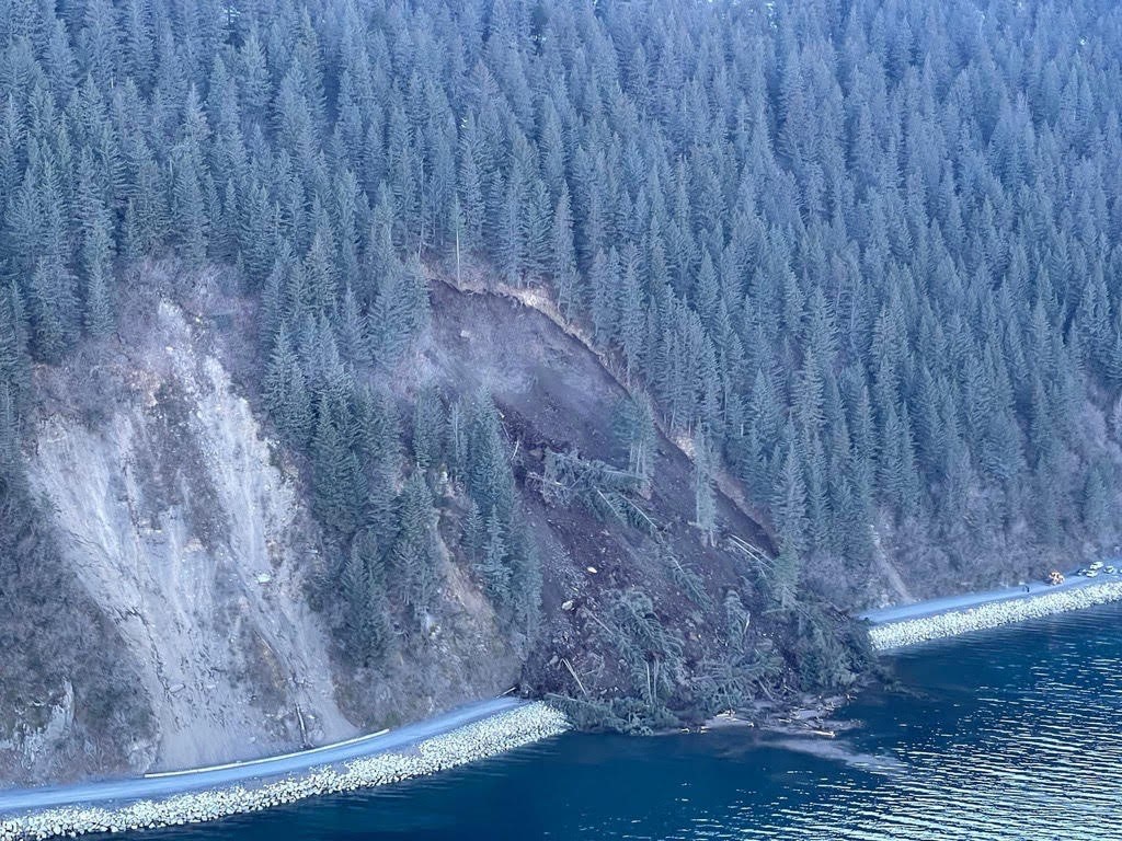 The Lowell Point landslide in Alaska The Landslide Blog AGU Blogosphere