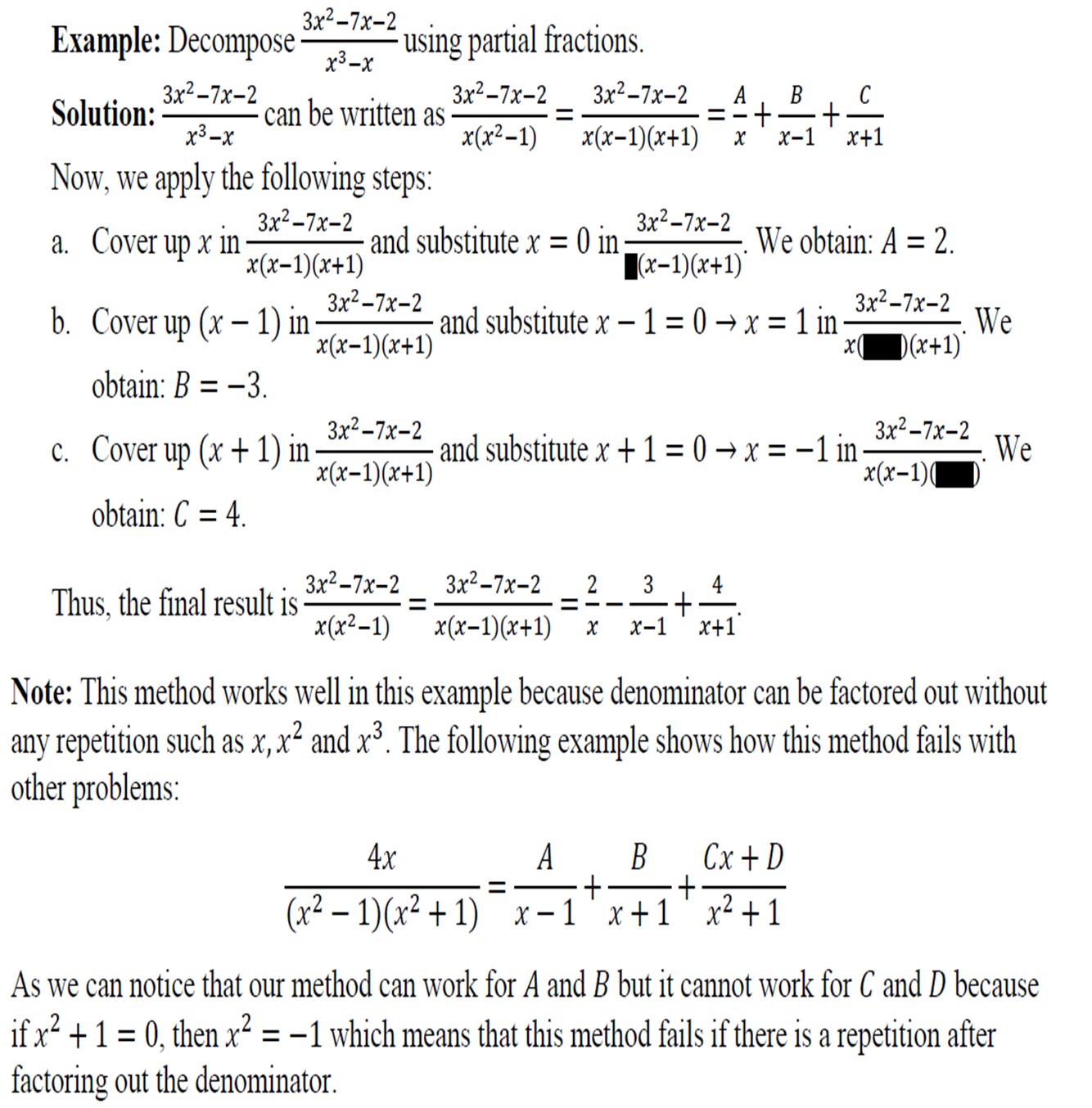 Teaching Calculus Two Handy Techniques