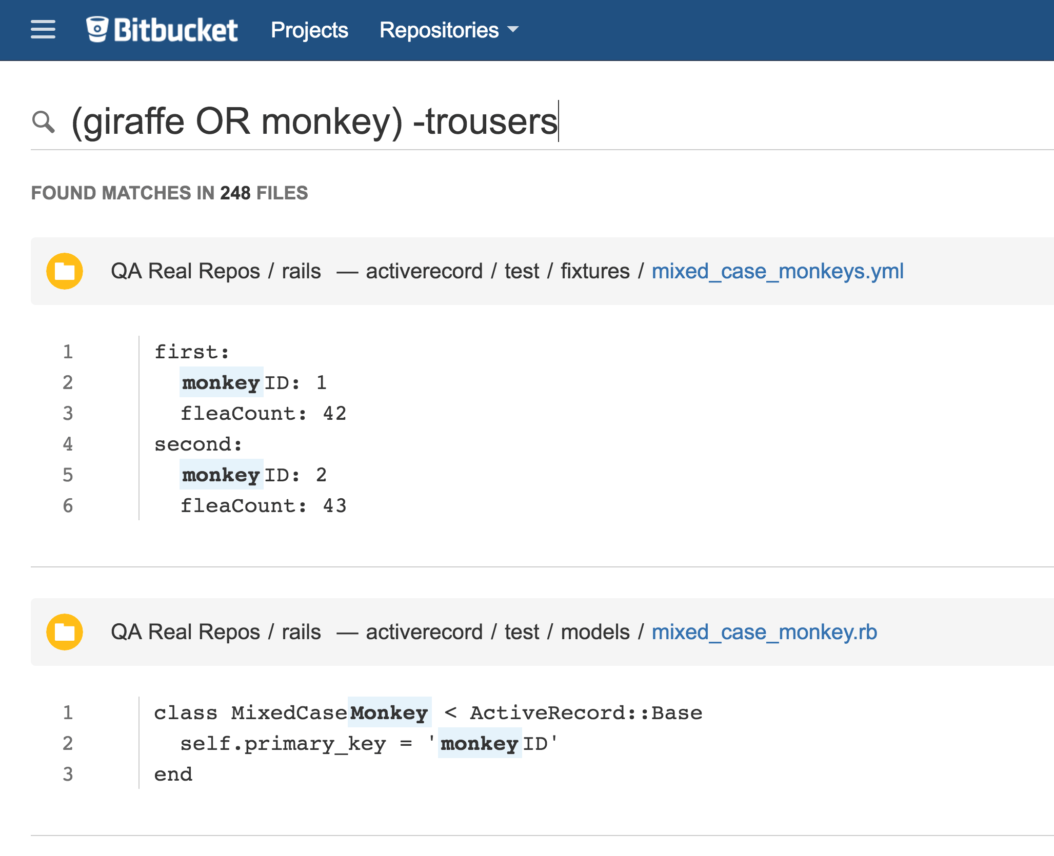 Search your code with Bitbucket Server 4.6 Mumo Systems