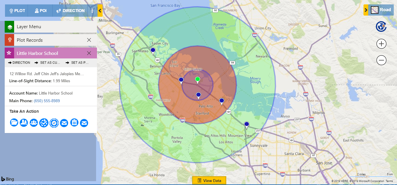 Distance From Me Map Guest Post: How Maplytics Uses Spatial Math Module For Emergency Response By Locating Affected Areas | Maps Blog