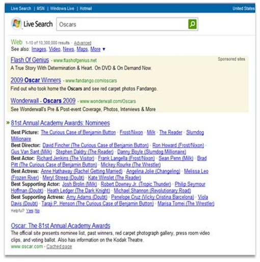 Be in the Oscar know&hellip;instantly! Bing Search Blog