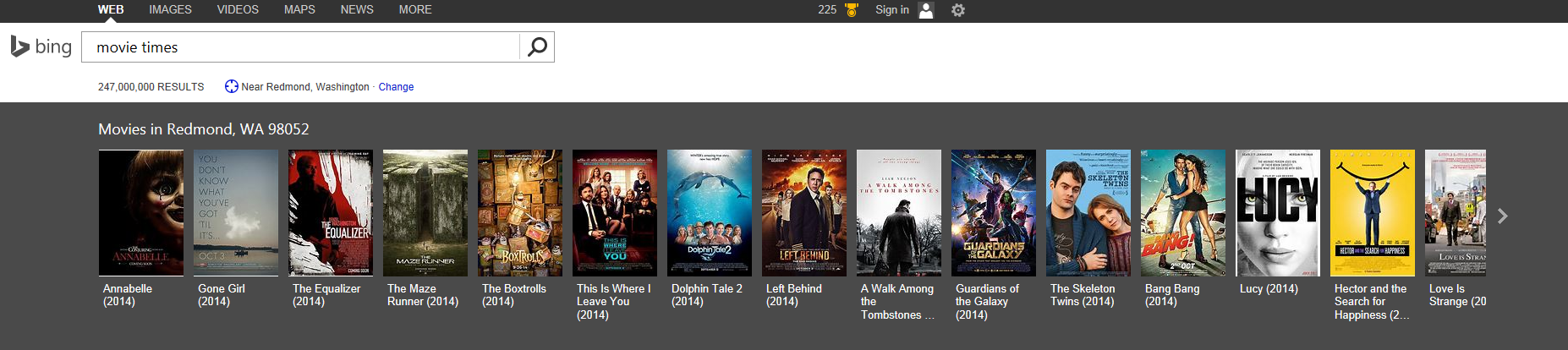 Now Playing at a Theater Near You Bing Search Blog