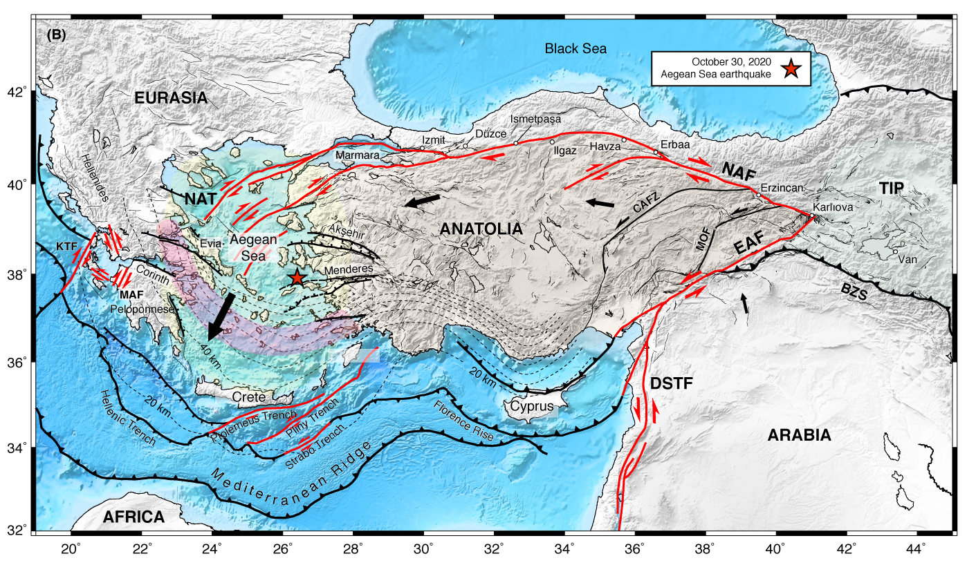 Seismology Earthquake of the month SamosIzmir earthquake