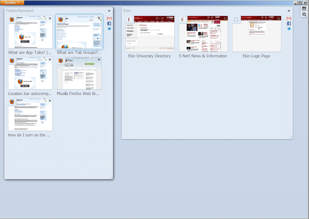 Elon Technology Blog / Tech Talks2 Firefox 11 features