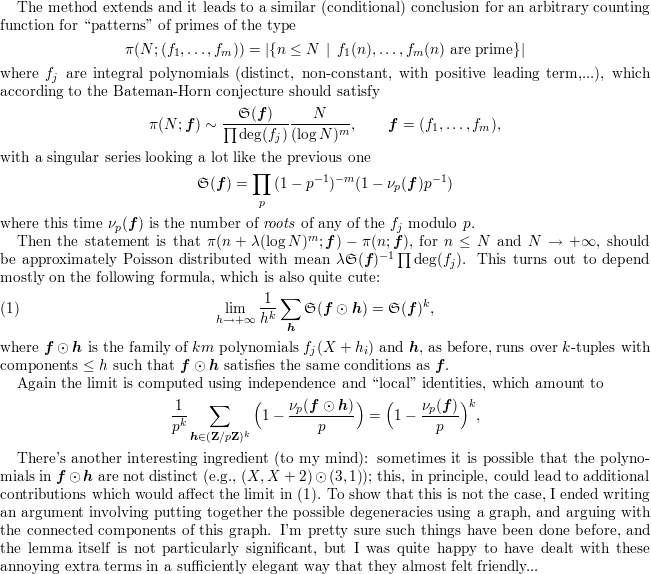 Averages of singular series, or when Poisson is everywhere E