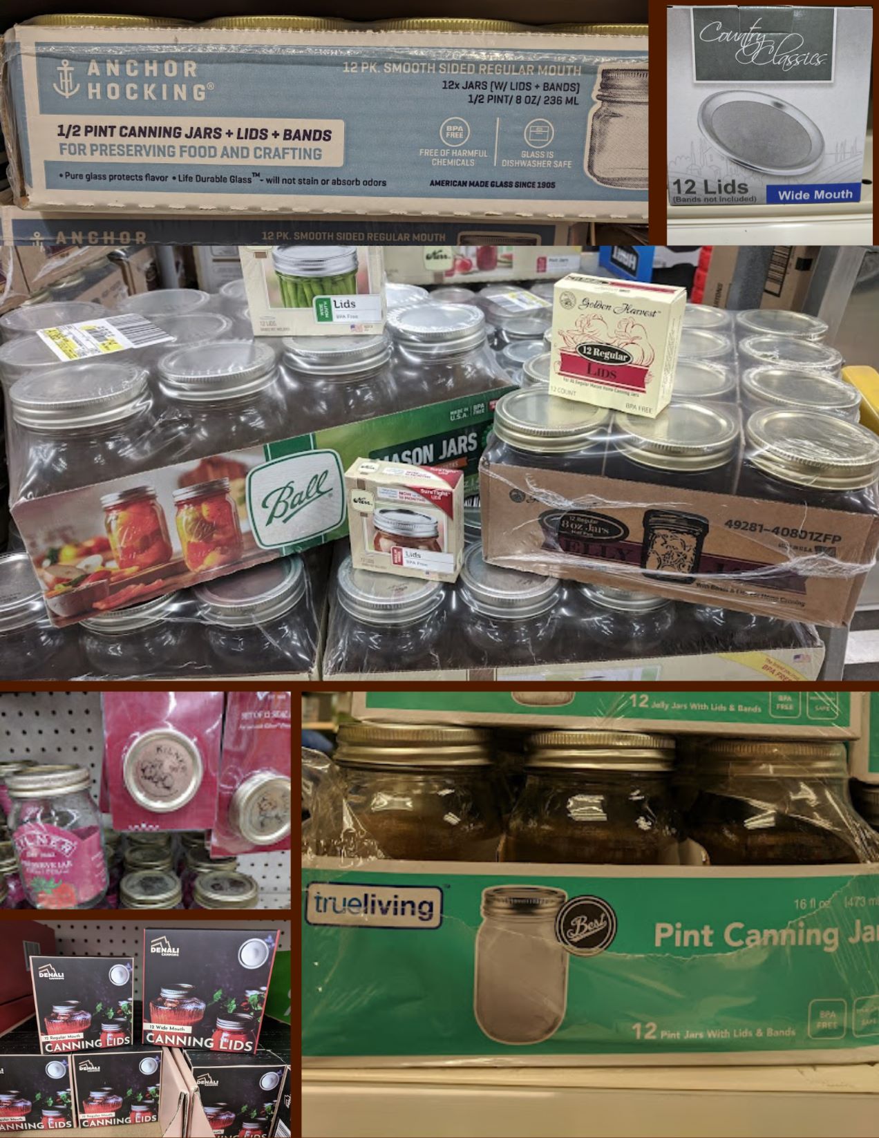 What About All the Different Brands of Canning Jars and Lids