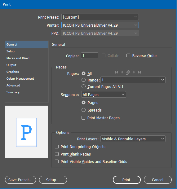 Working with Adobe InDesign Introduction to Printing My Blogs