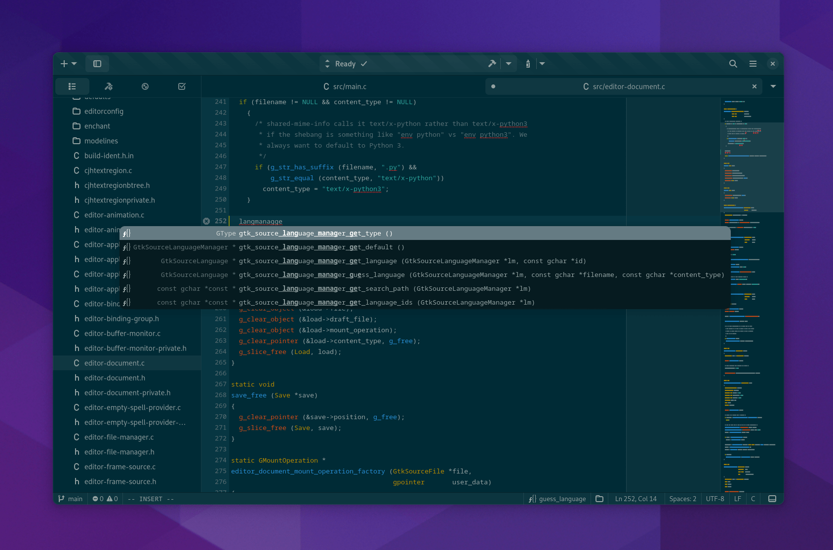 GNOME Builder 43.0 Happenings in GNOME