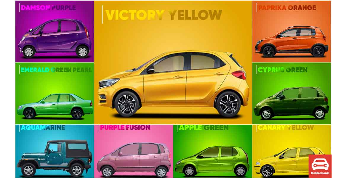 10 Cars With Unusual Colours Straight From The Factory!