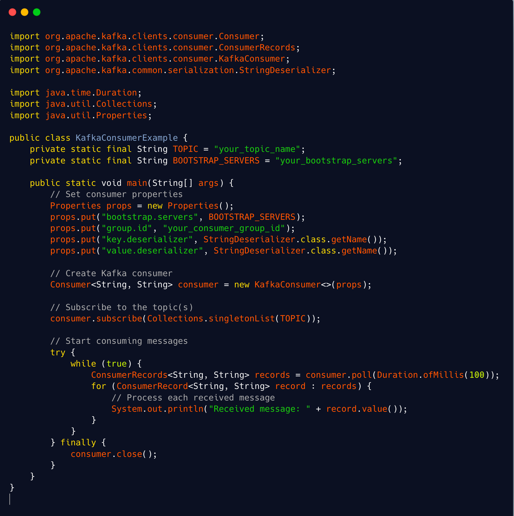 Kafka Integration Test Automation