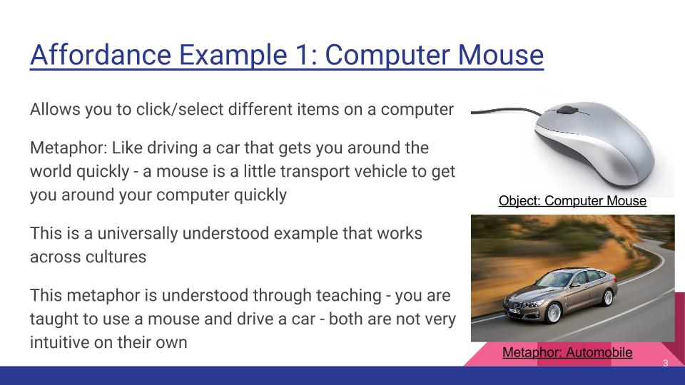 User Interface Metaphor Discussion Presentation Interface Aesthetics S16