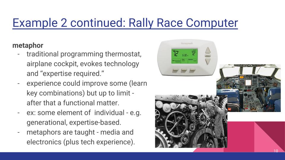 User Interface Metaphor Discussion Presentation (2/3) Interface Aesthetics S16