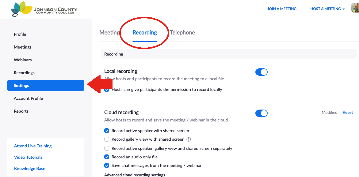How to Change Zoom Settings to Not Automatically Record Teaching