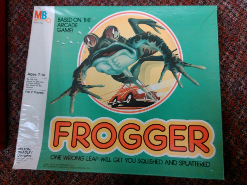 Frogger Board Game
